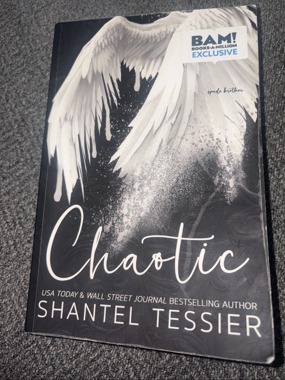 Chaotic by Shantel Tessier – Black & White Paperback (BAM! Exclusive)